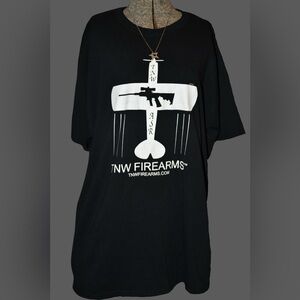 Jerzees Black Short Sleeve Tee
